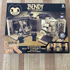 New BENDY and the INK MACHINE ROOM Buildable Scene CONSTRUCTION SET Basic Fun